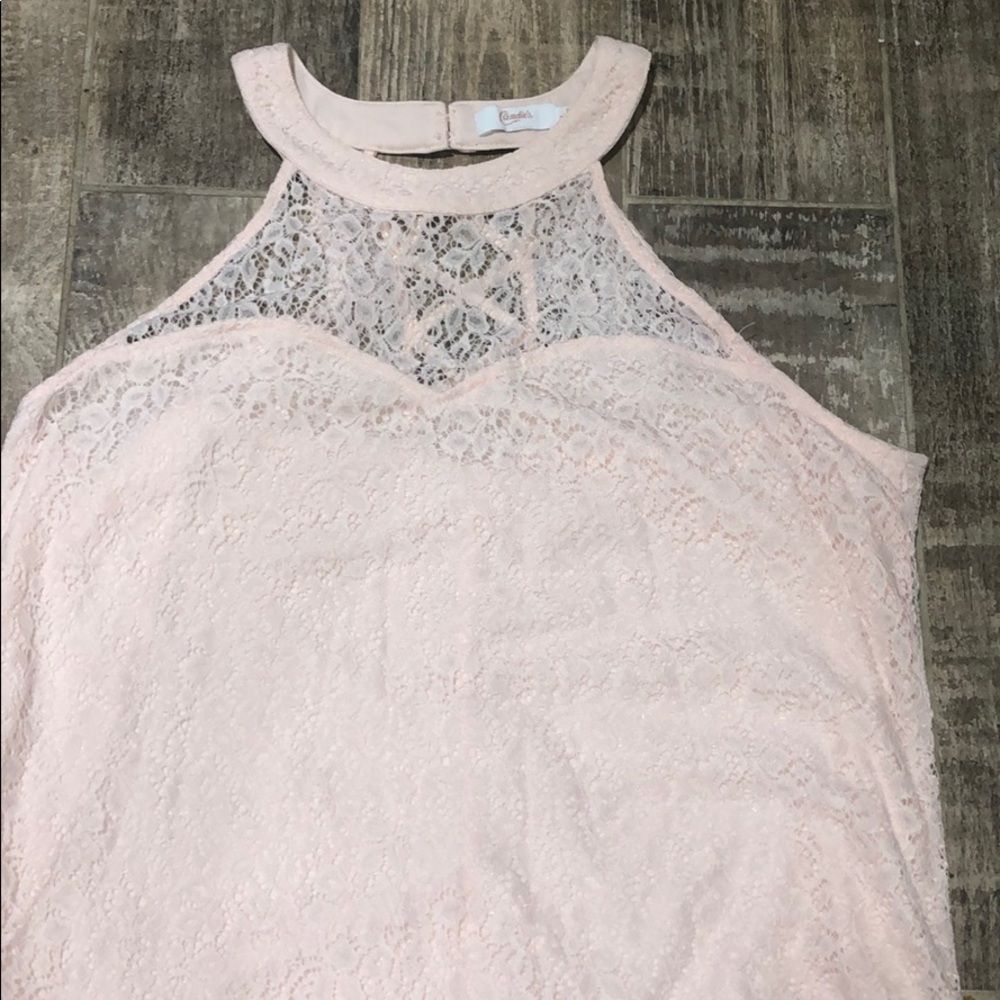 Light pink Candie’s dress